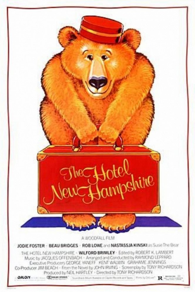 El hotel New Hampshire - Carteles