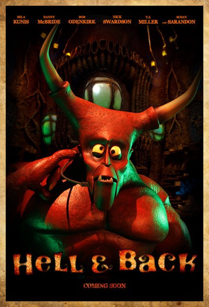 Hell and Back - Carteles