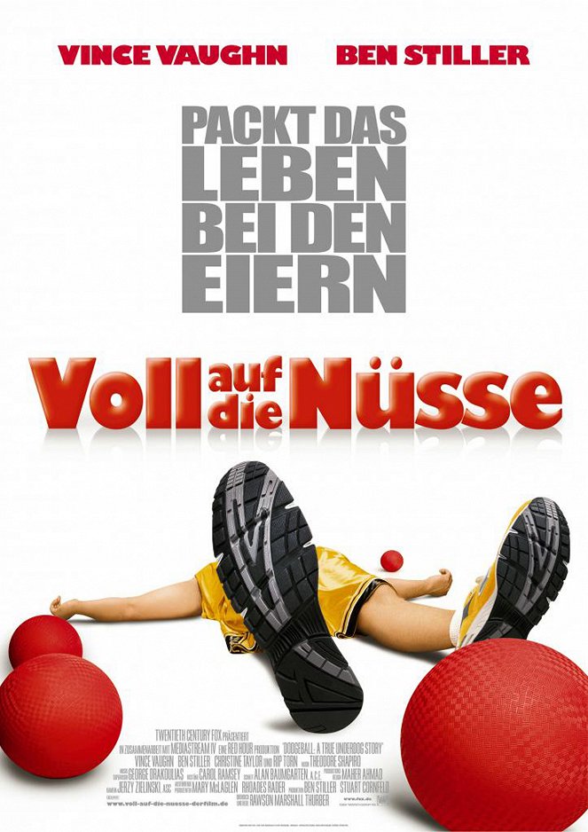 Voll auf die Nüsse – DodgeBall - Plakate