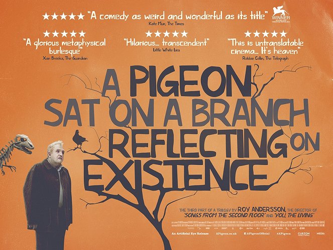 A Pigeon Sat on a Branch Reflecting on Existence - Posters