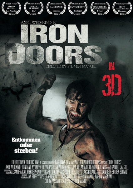 Iron Doors - Entkommen oder sterben! - Plakátok