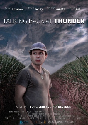 Talking Back at Thunder - Posters