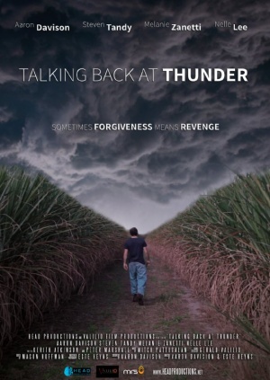 Talking Back at Thunder - Plakate