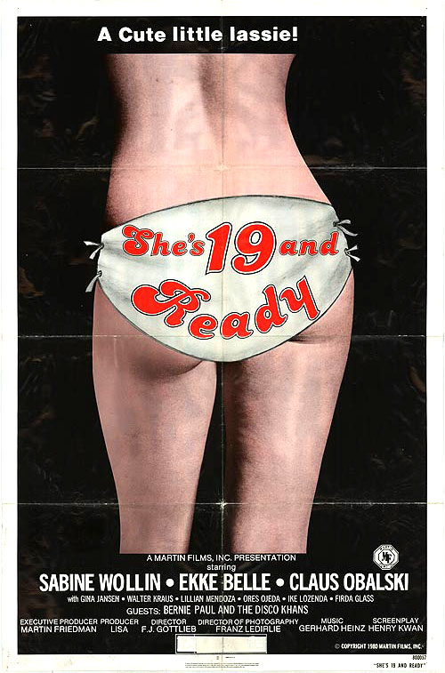 She's 19 and Ready - Posters