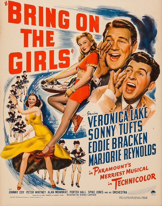 Bring on the Girls - Affiches