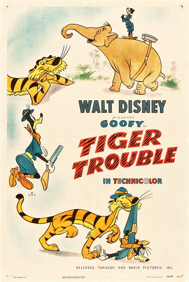 Tiger Trouble - Cartazes