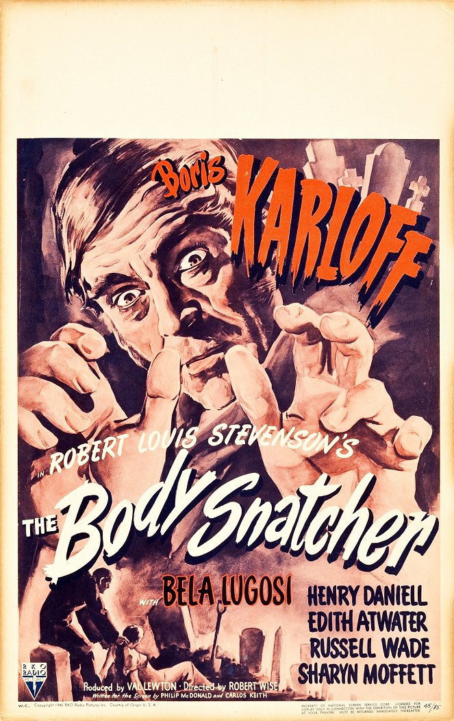 The Body Snatcher - Posters