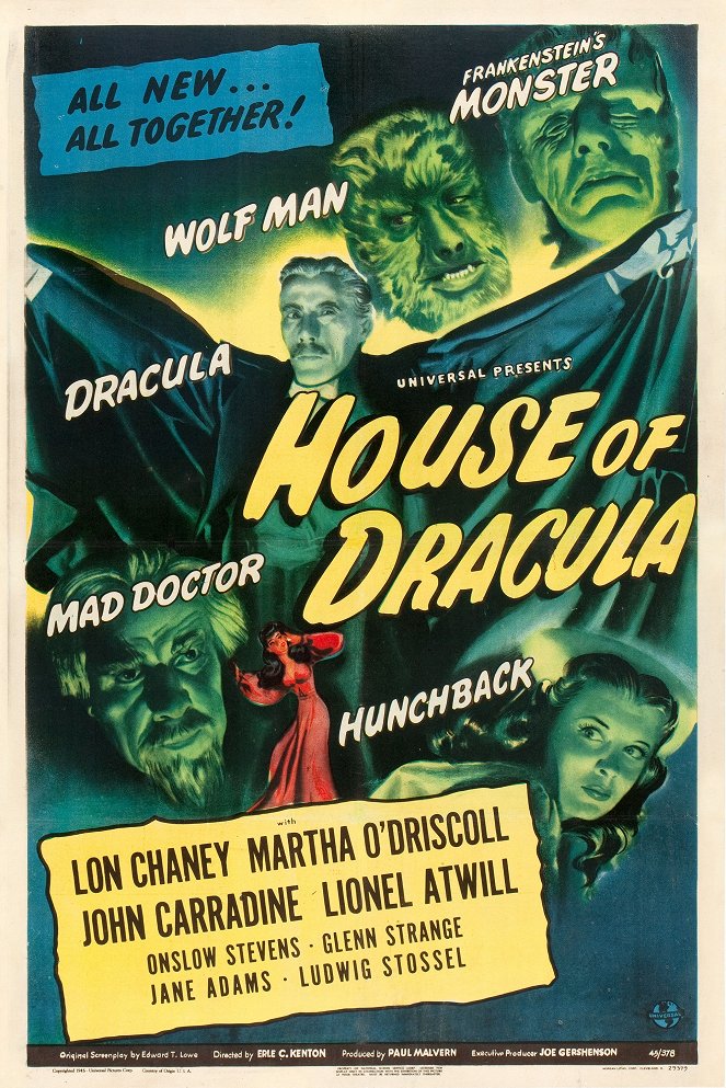 House of Dracula - Cartazes