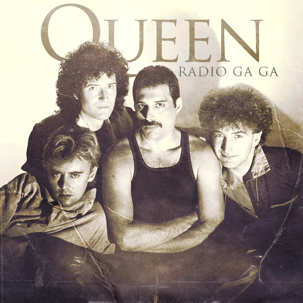 Queen: Radio Ga Ga - Carteles