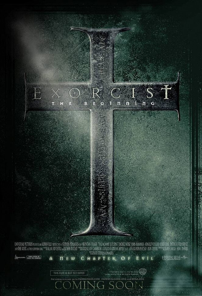 El exorcista: El comienzo - Carteles