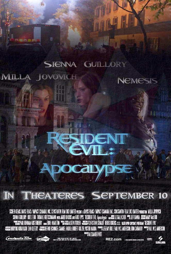 Resident Evil: Apocalypse - Plakate