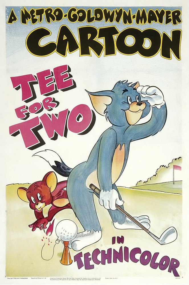 Tom i Jerry - Tee for Two - Plakaty