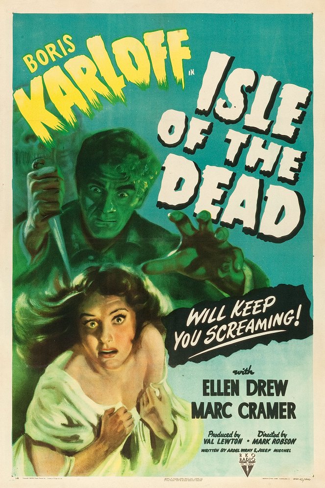 Isle of the Dead - Affiches