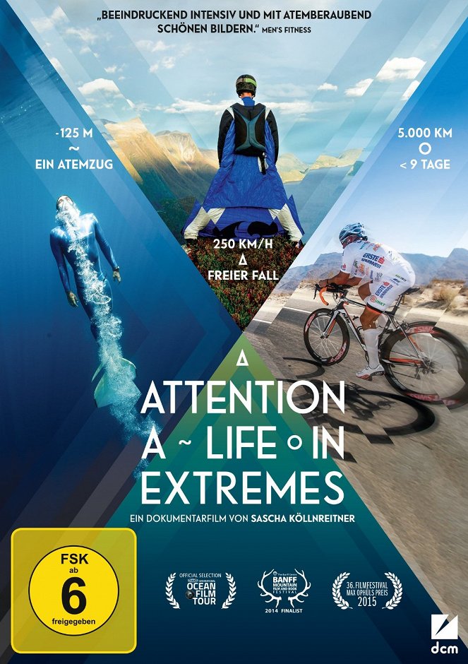 Attention: A Life in Extremes - Carteles