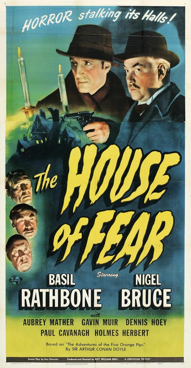 The House of Fear - Posters