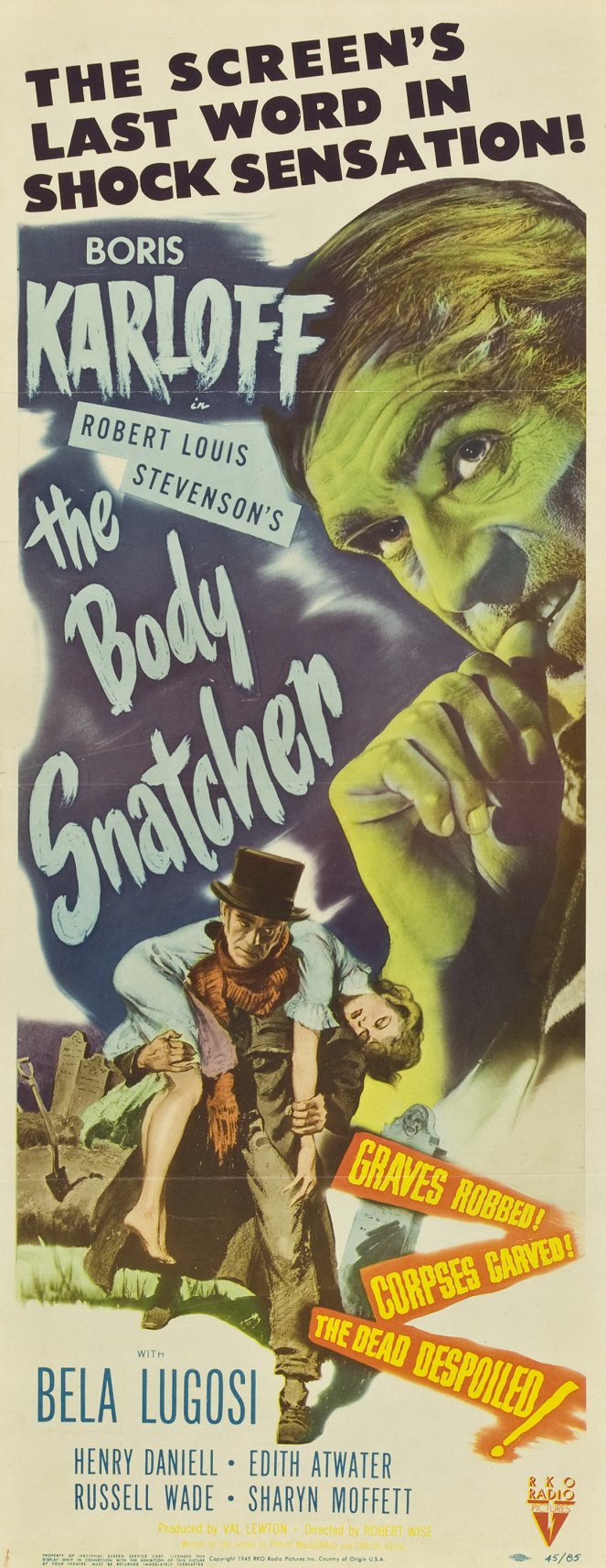 The Body Snatcher - Julisteet