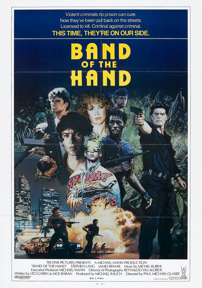 Band of the Hand - Posters