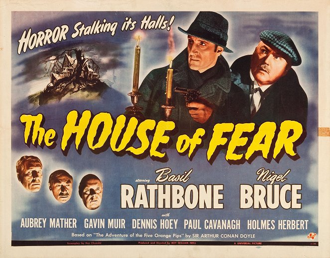 The House of Fear - Plakaty