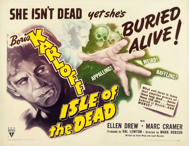 Isle of the Dead - Plakaty