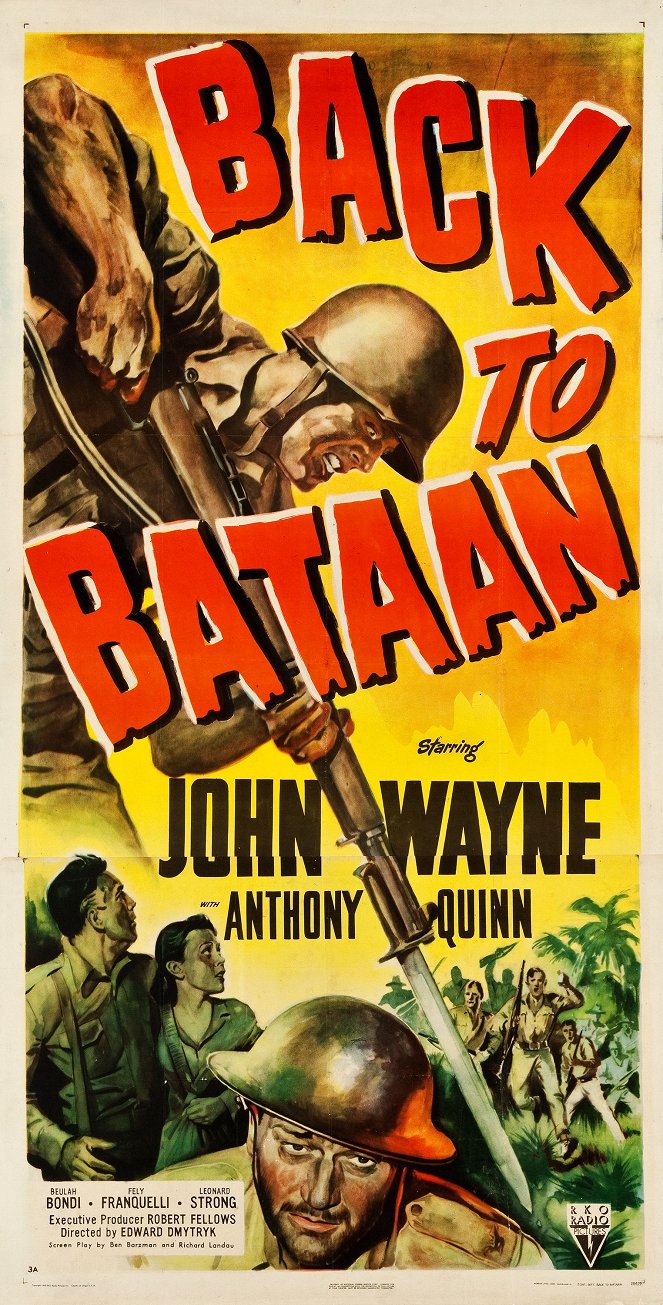 Back to Bataan - Posters