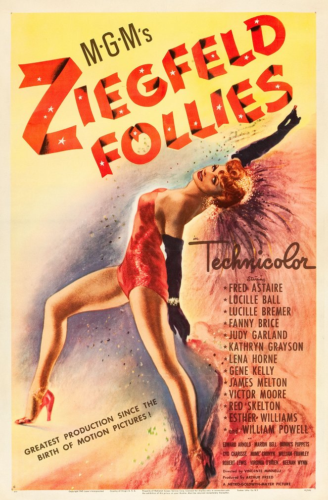 Ziegfeldův kabaret - Plagáty