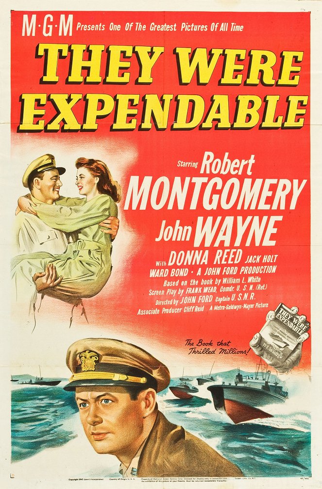 They Were Expendable - Posters