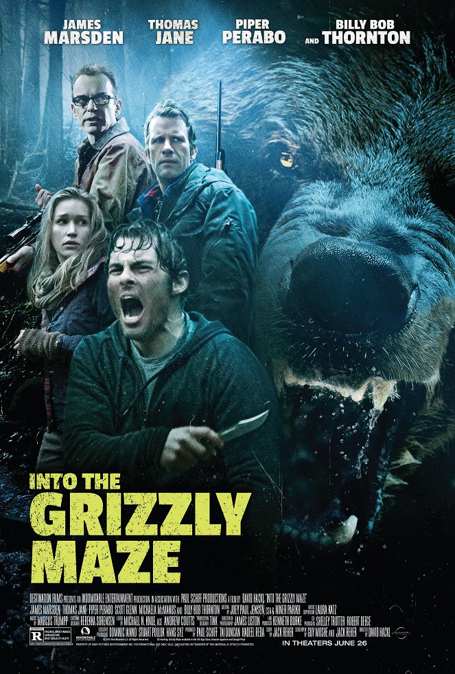 Into the Grizzly Maze - Plakaty