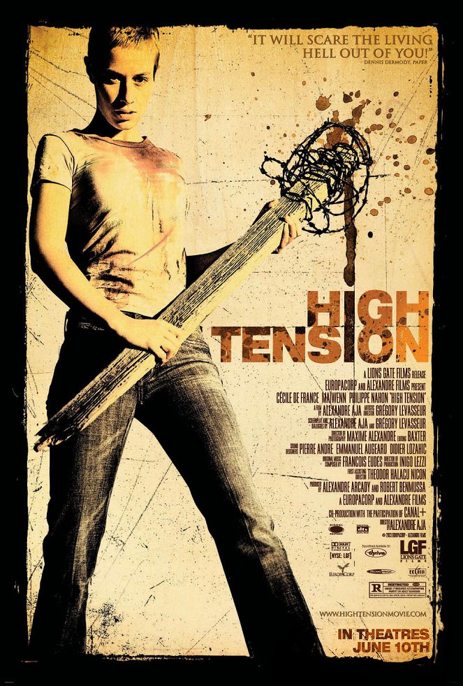 High Tension - Posters