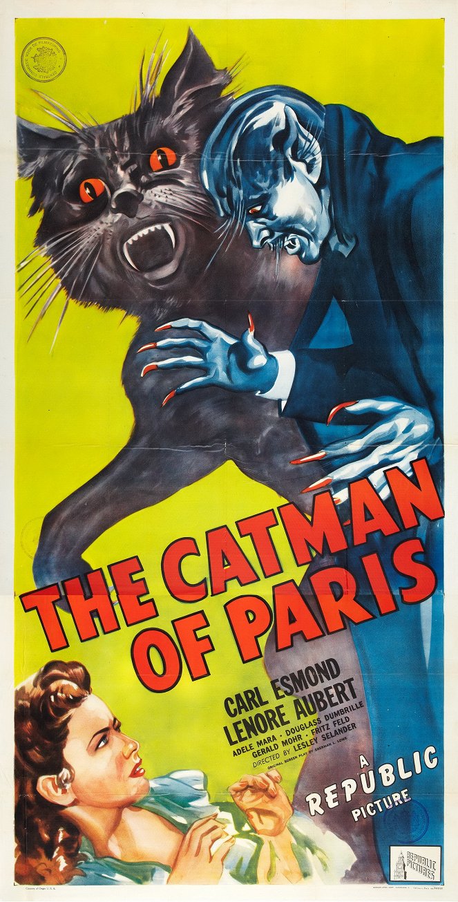 The Catman of Paris - Plakate