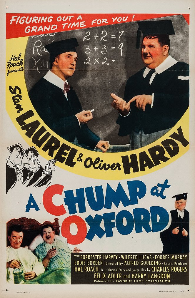 A Chump at Oxford - Cartazes