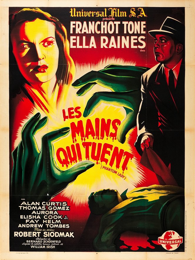 Les Mains qui tuent - Affiches