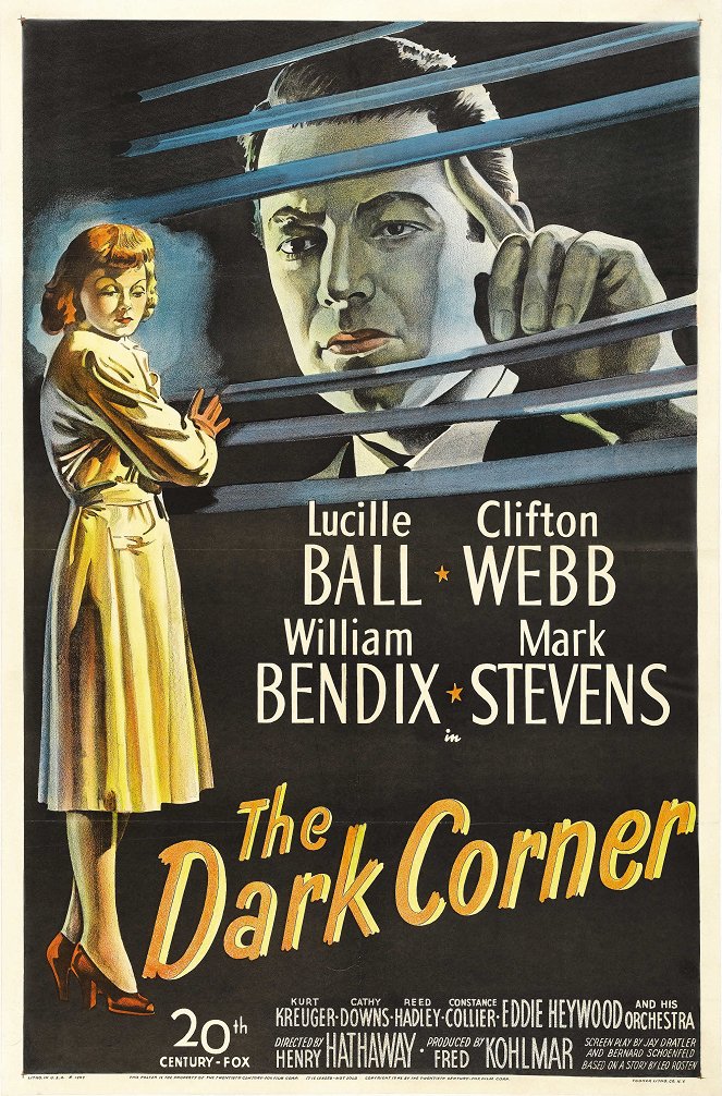 The Dark Corner - Carteles