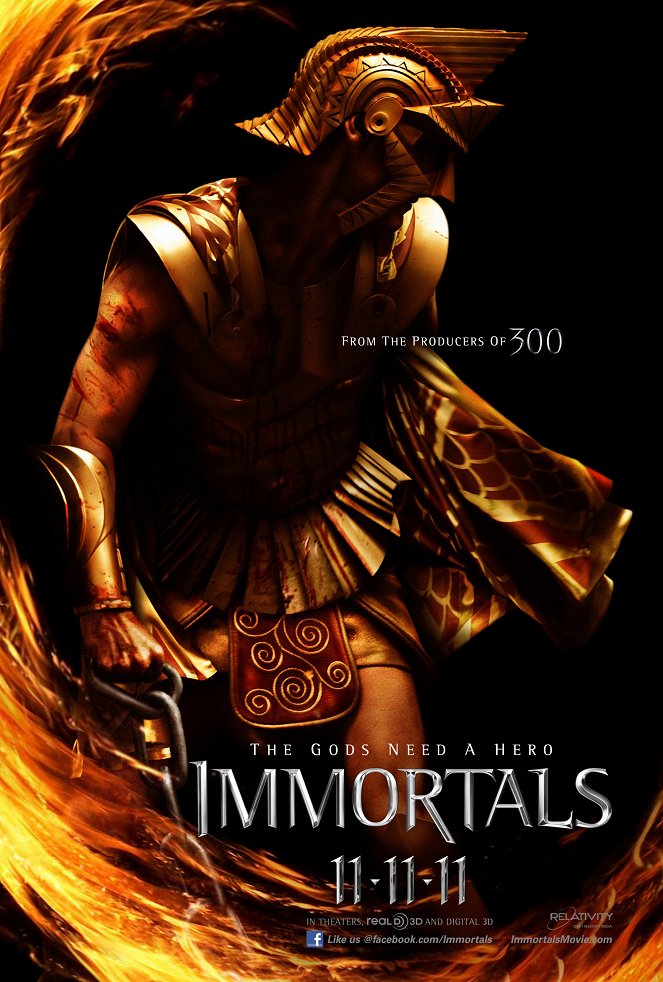 Immortals. Bogowie i herosi - Plakaty