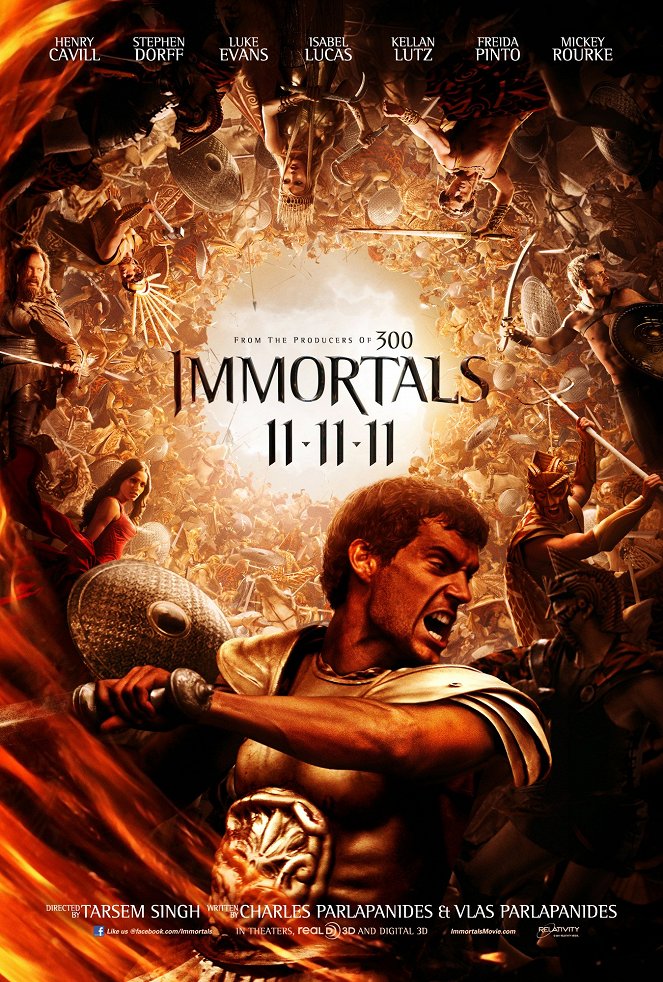 Immortals. Bogowie i herosi - Plakaty