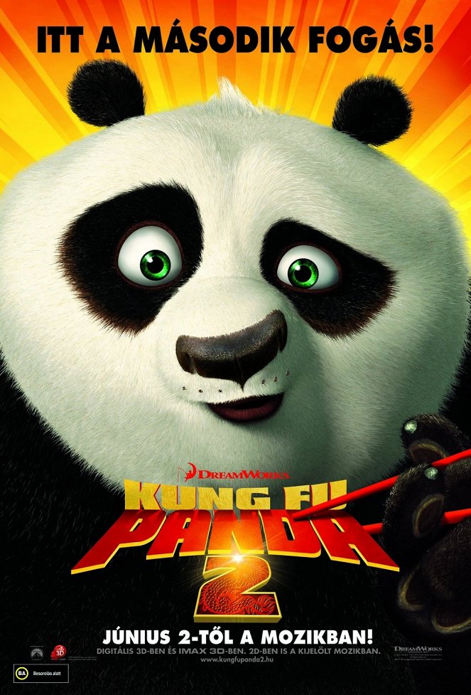 Kung Fu Panda 2. - Plakátok