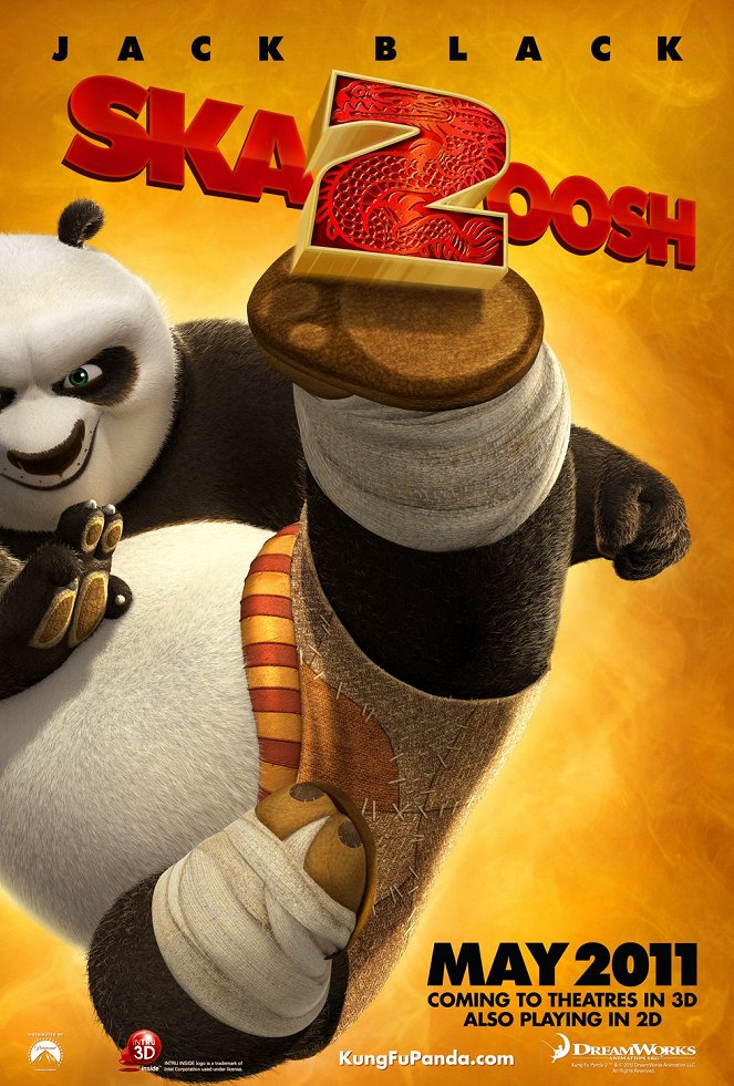 Kung Fu Panda 2 - Plakaty