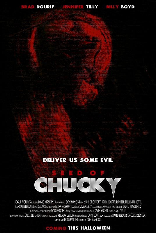 Chuckyho sémě - Plakáty