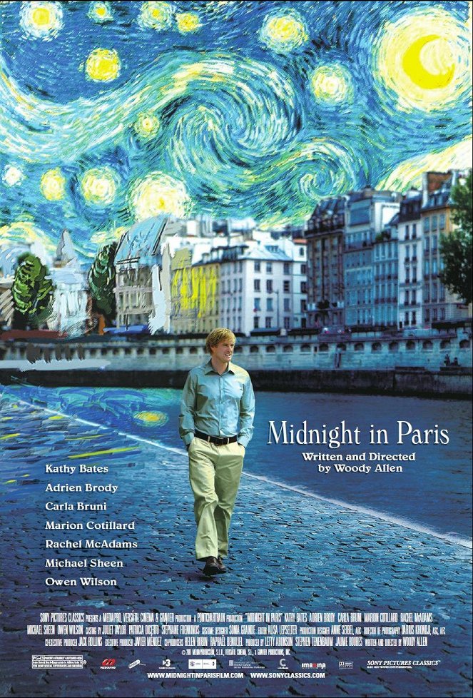 Minuit à Paris - Affiches