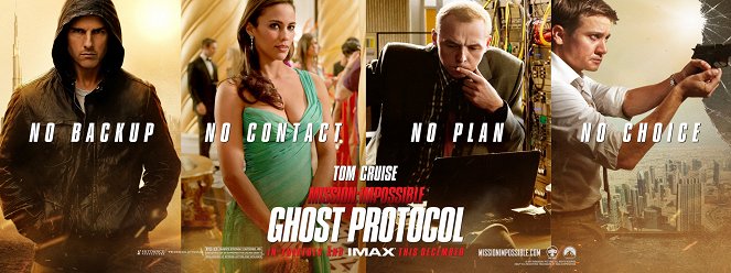 Mission: Impossible 4 - Phantom Protokoll - Plakate