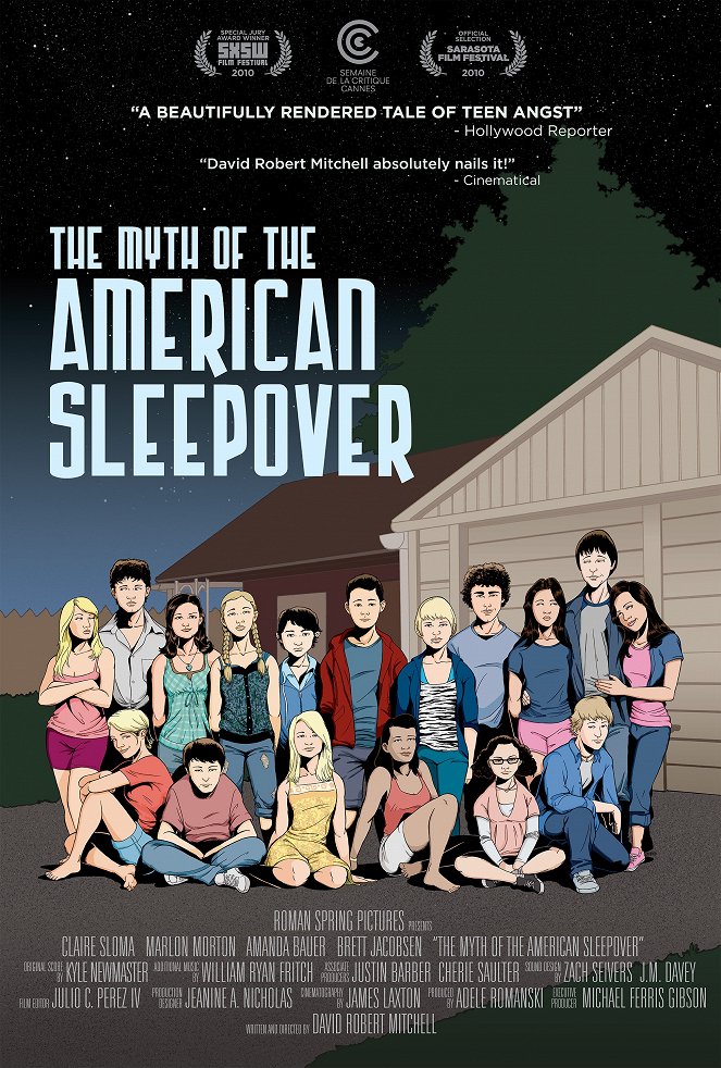 The Myth of the American Sleepover - Carteles