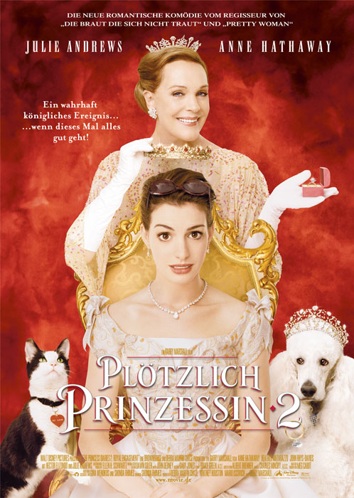 Plötzlich Prinzessin 2 - Plakate