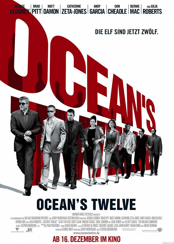 Ocean's Twelve - Plakate