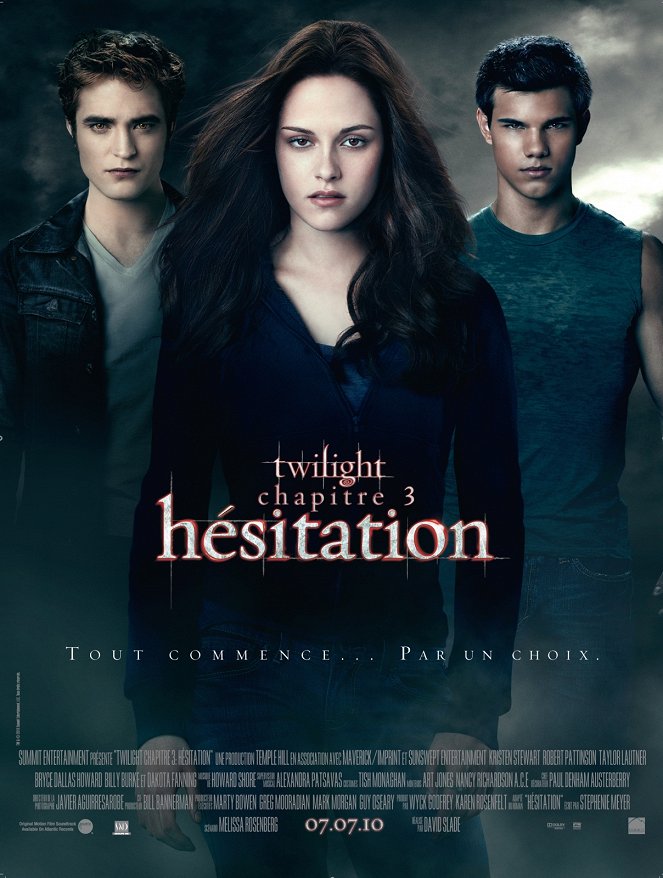 Twilight - Chapitre 3 : Hésitation - Affiches