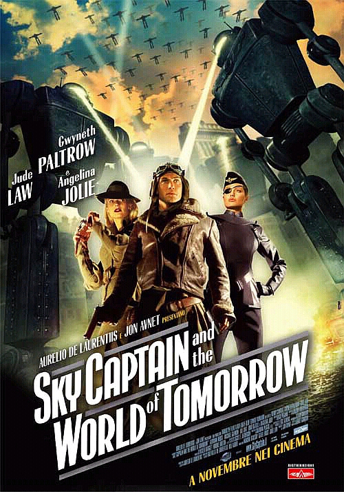 Capitaine Sky et le monde de demain - Affiches