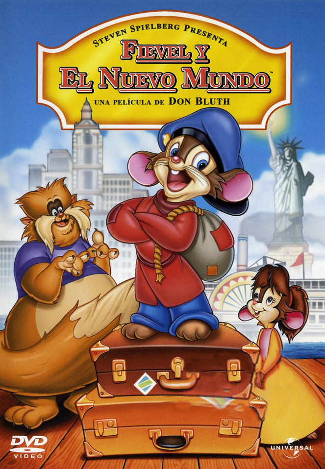 Fievel y el Nuevo Mundo - Carteles