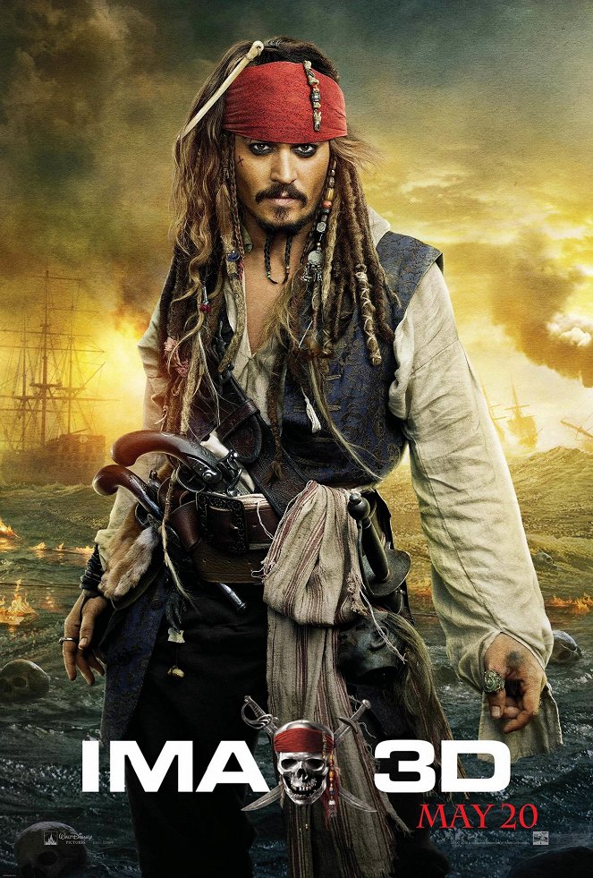 Pirates of the Caribbean: Vierailla vesillä - Julisteet