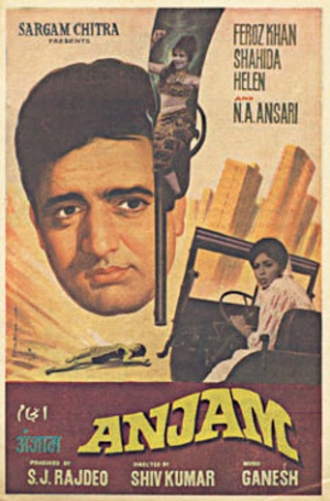 Anjaam - Affiches