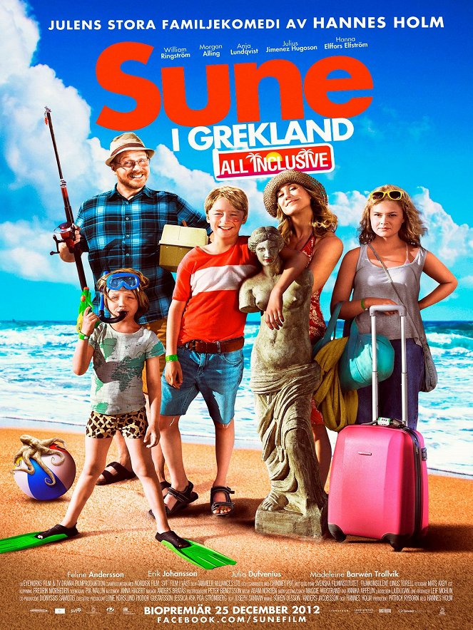 Szeleburdi svéd család nyaral: All Inclusive - Plakátok
