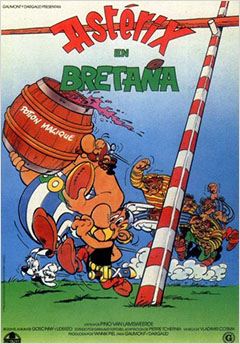 Asterix en Bretaña - Carteles