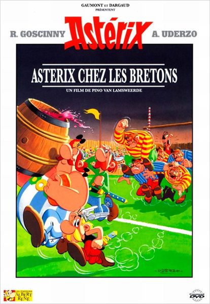 Asterix v Británii - Plagáty